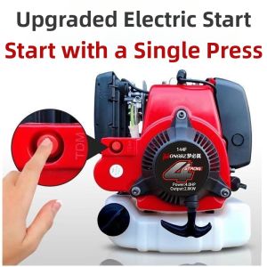MENGBIZHEN | Electric One-key Start Boat Outboard Motor 4 HP