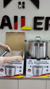 Nồi Luộc Gà KAILER Inox 304 Cao Cấp size 30cm 32cm