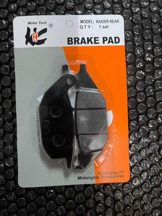 BRAKE PAD RAIDER 150 (REAR) | Lazada PH