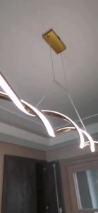 Modern Chandelier Ceiling Light for Living Room Bedroom Pendant Tricolor Lights Hanging Lamp Drop Lamps For Dinning Room