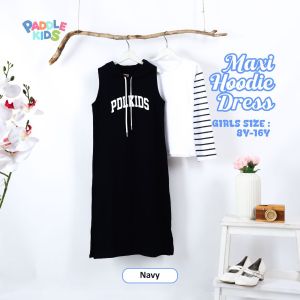 Gamis Overall Anak Perempuan Remaja Paddlekids Set Jumpsuit Hoodie