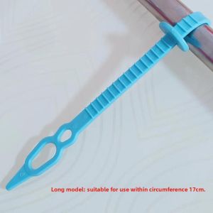 MONLEYTA | Long Clothes Drying Rack Clips Anti-Slip Clothes Hanger Windproof Lock Buckle Laundry Line Holder Extended Arm Plastic Coat Hangers