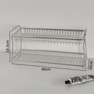 Stainless Steel Bathroom Organizer Rack Cosmetic Storage Shelf Toilet Vanity Countertop Multi-Function Makeup Sorting Box