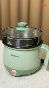 (BH 1 Năm)Samono Nồi nấu đa năng 1.5L thích hợp văn phòng/ký túc xa nồi điện nồi lẩu kèm xửng hấp nấu lẩu/canh/rau/mì cho 2 người ăn nhanh SW-DG01/SW-DG05 Nồi Hấp Thực Phẩm Compact - Lazada