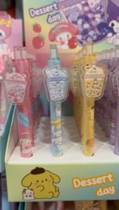 Bubble Tea Cute Sanrio KP-933 Little Dessert Day 0.5mm Gel Pen BLACK Ink