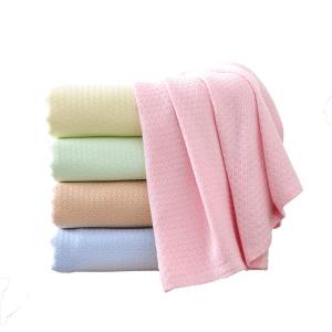 ZHUXIANGRUI | Bamboo Fiber Ice Silk Thin Summer Air Conditioning Coverlet