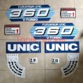Sticker Crane Truck Furukawa UNIC 360 V-Turbo. 