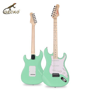 GECKO ST-101SG: A Beginner's Guide to Jazz Single Shake Electric Guitar