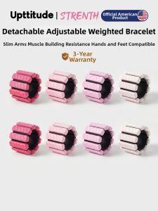 Womens Adjustable Weighted Ankle Wrist Cuffs