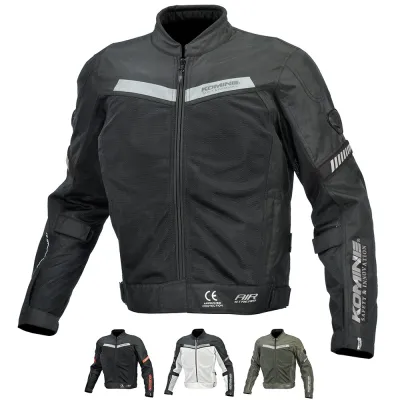 Komine Jk-1274 Motorcycle Summer Riding Mesh Jacket