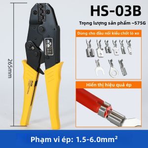 MEINWAY | Đầu nối đồng ép lạnh hình U có răng cưa