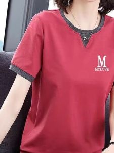 QIAOXIZI | Summer Loose Slimming Womens Short Sleeve T-shirt