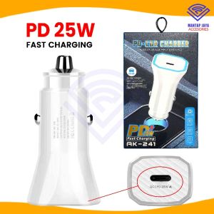 [COD] KEPALA CHARGER CASAN MOBIL FAST CHARGING 25W USB C FOR IPHONE 11 12 13 14 15 PRO MAX