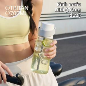 HOOMEY | Bình Nước Thể Thao Dung Lượng Lớn Hấp Dẫn Có Ống Hút