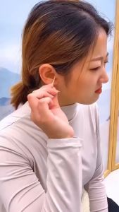 Bộ dụng cụ lấy ráy tai 6 món ống thép không gỉ cao cấp ngoáy tai xoắn ốc an toàn