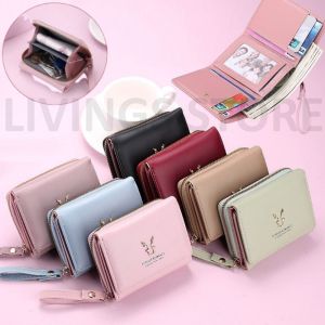 LIVING STORE Dompet Perempuan Pendek Korea Dompet Wanita Wallet Woman Perempuan Syiling Pelajar Cute Purse Woman Beg Duit Women Shorts Wallet Women Shorts With Pocket - Lazada