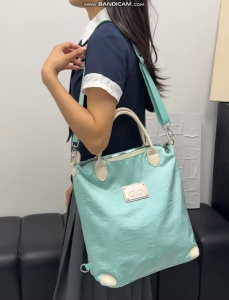 Alo Multi‑way Nylon Tote Backpack Convertible 3‑in‑1 Handbag Crossbody Shoulder Bag Large Capacity Travel Gym Bag for Women