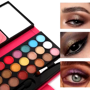 33 Color Complete eye shadow Palette Set Stage Makeup Disk Pearl eye shadow Disk Waterproof and Cost effective Cosmetics