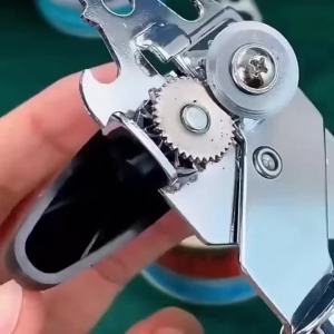 🔥Wishwa👍 Professional Tin Manual Can Opener Multifunctional Stainless Steel Beer Grip Opener Side Cut Cans Bottle Opener Kitchen Gadgets