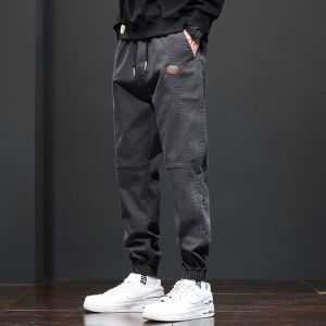ROMON | Romon Mens Casual Loose Fit Jeans Spring Autumn New Style Harajuku Pants Summer Trendy Brand Denim Long Trousers Workwear