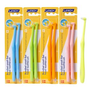 8pcs Orthodontic Toothbrush End Tuft Tootbrush for Braces Single Pointed Brush Dental Tooth Gap Brush Small Pointed Pet Brush