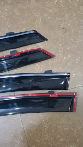 Bộ Vè Che Mưa Chỉ Mạ Crom Kia Carens 2007-2015 – Vè Mưa Cửa Kính Ô Tô