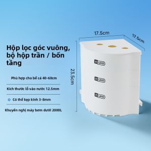 Yee | Bơm Oxy Hóa Và Lọc Tích Hợp Cho Bể Cá
