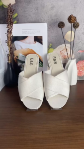 1+SIZE Casual women Outerwear Block low heels sandals 2220#