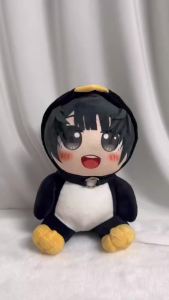 25cm Cute Gugu Gaga Plush Toy Movie Stuffed Animals Soft Stuffed Penguin Gugugaga with Sound Dolls Fans Birthday Gifts Kids Toys