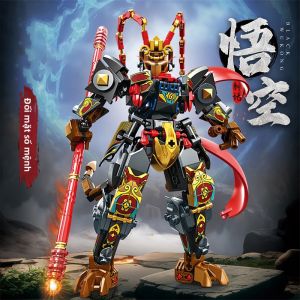 HUIQIBAO | Mythical Sun Wukong Mechanized Jigsaw Puzzle Toy