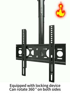 2 โหมดการติดตั้ง JUCHI ขาแขวนทีวี แบบ ติดเพดาน รองรับ ติดเพดานหรือติดผนังได้2อย่าง 32-70 นิ้ว สากลสำหรับทุกยี่ห้อ LCD/LED พอดี 100% เหล็กหนา2.0มิล (ที่ยึดทีวี ขายึดผนังทีวี ที่แขวนทีวี ขายึดทีวี ขาแขวนโทรทัศน์ tv bracket ขาติดผนังทีวี)