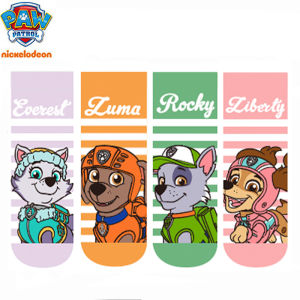 Genuine Paw PATROL Girls Summer Mesh Sock Cotton Baby Short Socks 1-2Pairs Toddler Boys Kids Children Colorful Socks Age 3-7Y