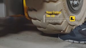 SAFETY JOGGER Ligero Extremely Light Low Cut ESD S1P Safety Shoe Nano Carbon Toecap Navy Black