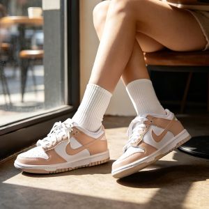 Nike | Giày Thể Thao Thoáng Khí Màu Hồng Mới Cho Phụ Nữ Và Gái