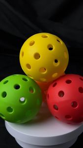 FUYOGI Pickleball 4 Colors Pickle Glow In The Dark Durable Lightweight Sport
