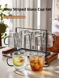 HUALISHIJIA | Attractive Thick Heat-Resistant Drinking Glass Set with Handle
