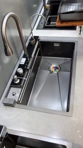 ซิ้งล้างจาน พร้อมเครื่องล้าง ซิงค์ล้างจาน จอดิจิตอล ของ ซิ้งล้างจาน ซิงค์ล้างจาน อ่างล้างจานสแตนเลส ซิงค์ล้างจานพร้อมคีย์เปียโน