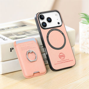 Magnetic Ring For IPhone 17 Pro Max  2In1 Detachable Leather Wallet  for IPhone 16 15 Plus 14 13 12 11 Pro Case iPhone Air Cover