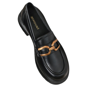 MIFEI | French Loafer Summer New Thick Soled Black 41-43 Sizes