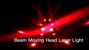 ✌Audio control✌Lampu Panggung Moving Ball 18*10w 4in1 Laser Moving Head Lampu Disco Putar 18 Bola Led RGBW Audio control DMX 512 otomatis Untuk Pesta Pub Disko Menunjukkan Bar/KTV/Pertunjukan Ruang ala