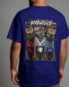 Kaos Team Vario 125 Vario 150 Kaos Honda Vario Kaos distro