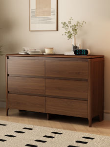 Modern Chinese Solid Wood Drawer Cabinet