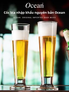Ly Bia Kính Dung Lượng Lớn Nhập Khẩu Chuyên Nghiệp Pha Chế Tại Nhà