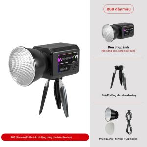 Đèn Chụp Ảnh Cầm Tay Di Động YM-S100RGB COB 3200-6500K LED Đèn Chiếu Sáng Bổ Sung Cho Chụp Ảnh Ngoài Trời Đèn Chiếu Sáng Chụp Ảnh Ngoài Trời RGB