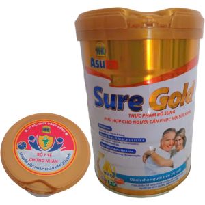 (date 2027) SỮA DINH DƯỠNG PHỤC HỒI SỨC KHỎE ASUEN SURE GOLD 900g DÀNH CHO NGƯỜI BỆNH SAU BỆNH