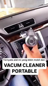 3in1 3 in 1 Vacuum Cleaner Portable Mini Home And Car Alat Penyedot Debu Serbaguna Pembersih Mobil Vakum Sedot Dan pompa AS-228 Dengan Kabel Recharge isi ulang sedot dan tiup Pompa angin Mini wireless tanpa kabel