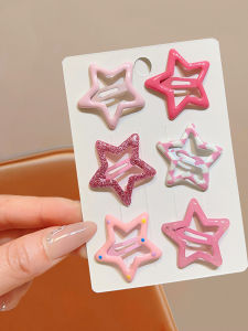 Five-star Forehead Decorative Hair Clips
