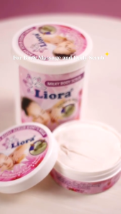Liora Lulur Whitening Body Scrub (Goat Milk) | Lulur Pengangkat Perontok Daki/Sel Kulit Mati Mencerahkan dan menutrisi kulit