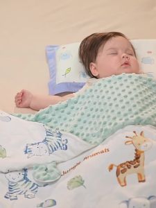 SHI YUE JIE JING | Thick Bean Velvet Newborn Blanket Winter