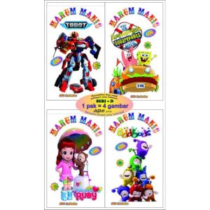 Plastik kemasan harumanis murah / plastik 4 dimensi / 100pcs plastik harumanis